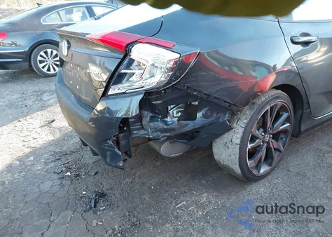 2019 Honda Civic Sport from USA, damaged, VIN 2HGFC2F84KH514704